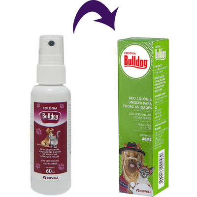 Colônia Coveli Bulldog para Cães e Gatos | Petlove