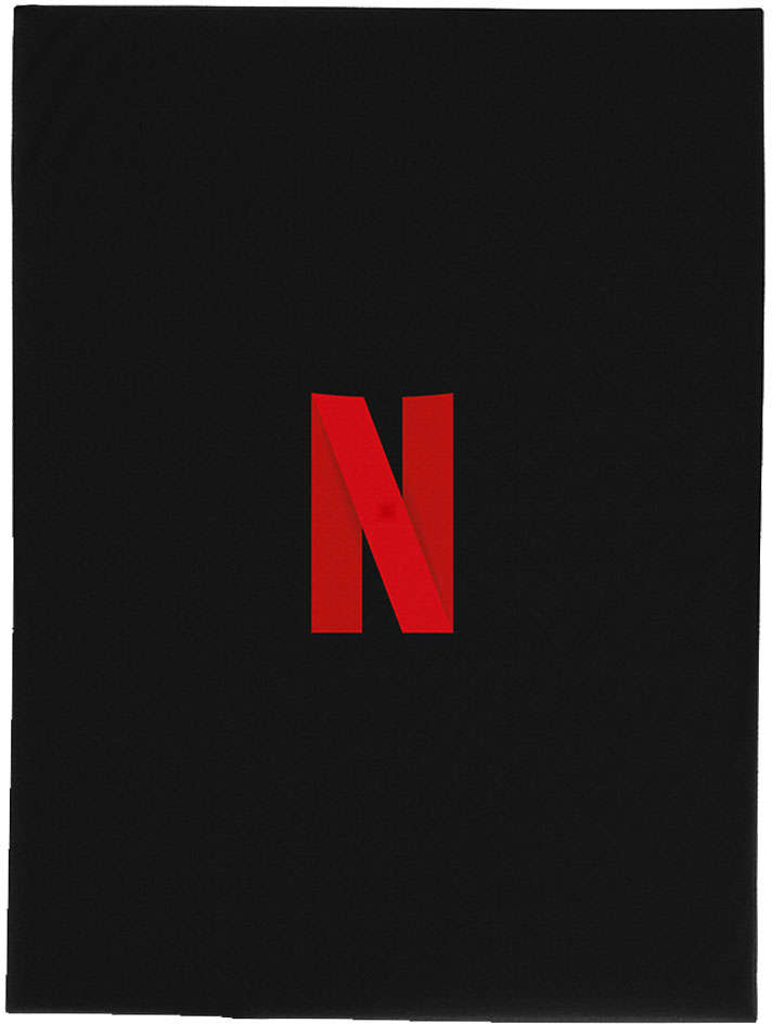 Manta Future Pet Netflix Preta - Tam. Único