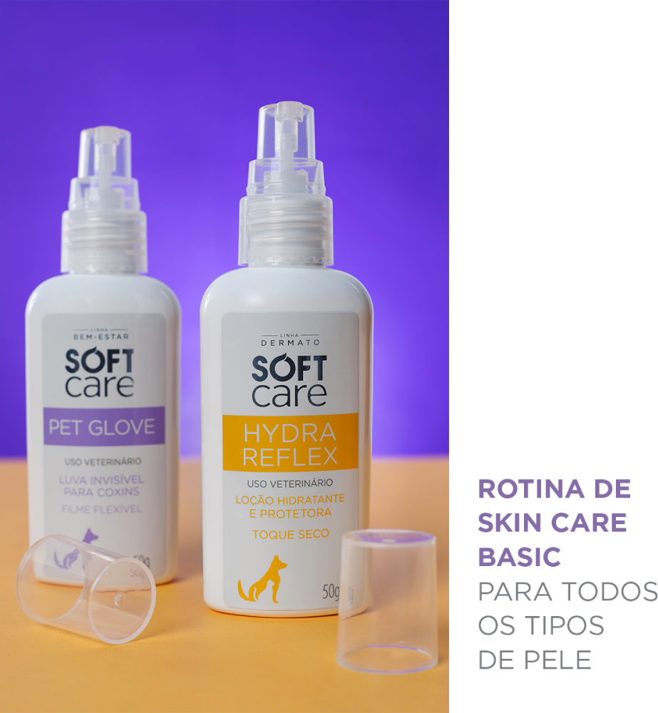 Loção Hidratante Soft Care Pet Glove - 50 g
