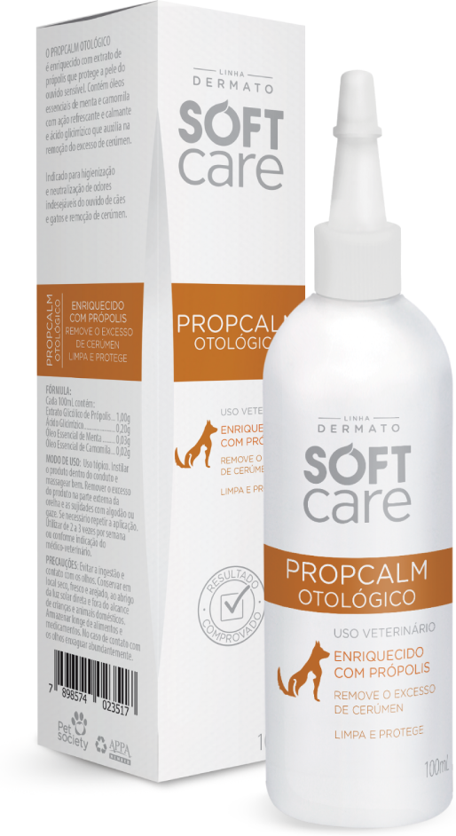 Solução Soft Care Limpeza Auricular Propcalm Otologico - 100 mL