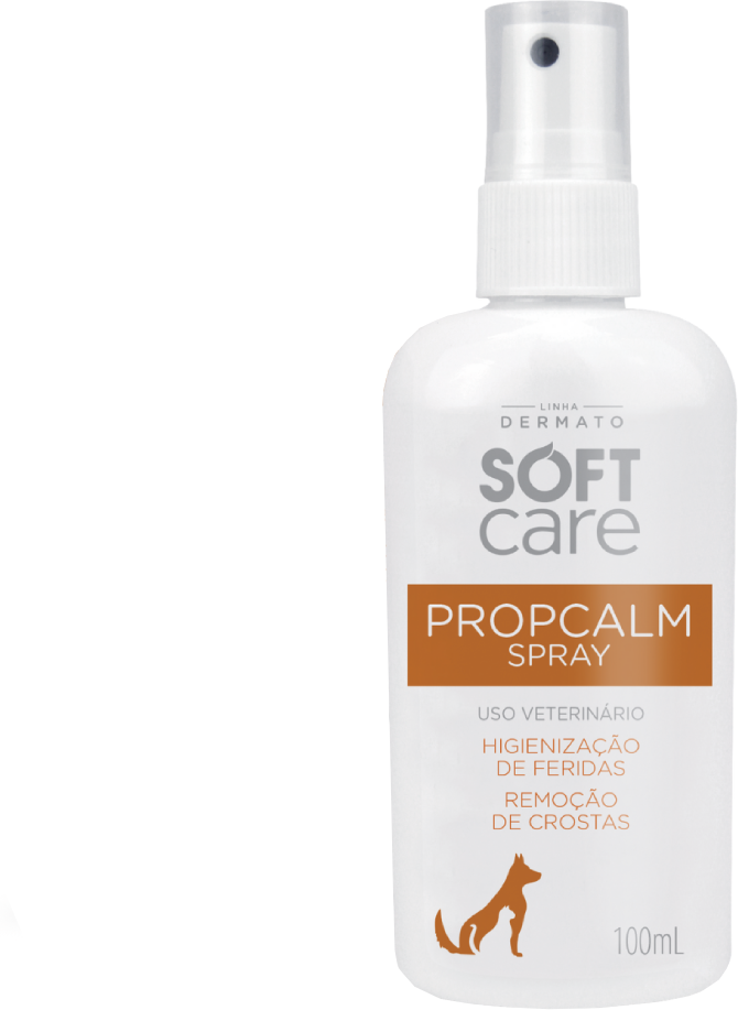 Spray Soft Care Propcalm para Higienização de Feridas - 100 mL