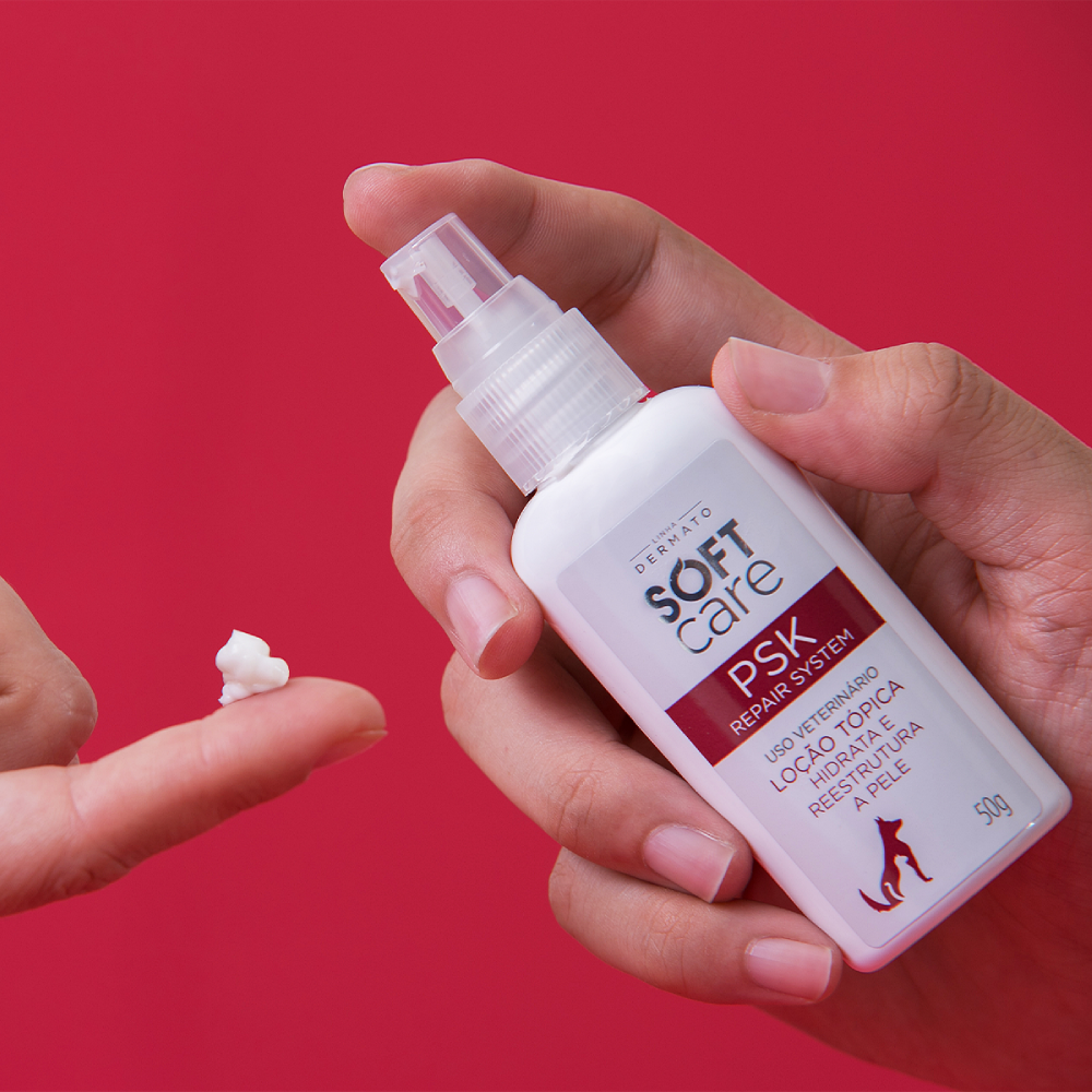 Loção Reestruturadora Soft Care Hidratante PSK Repair System - 50 g