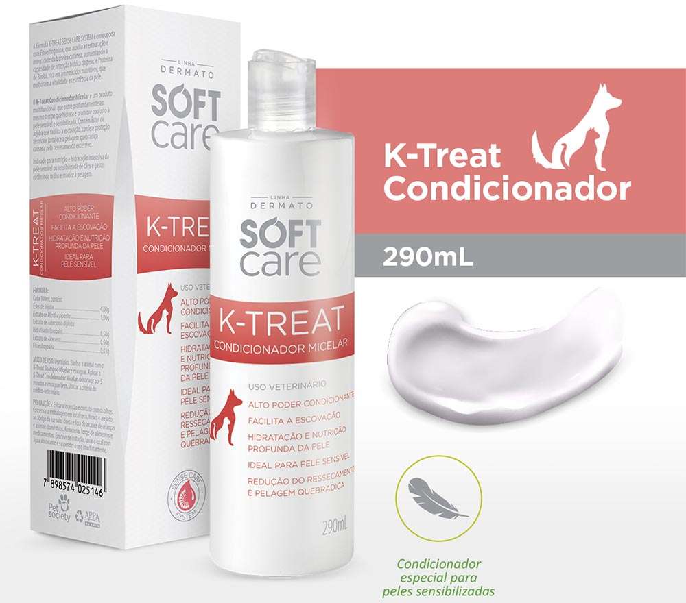 Condicionador Micelar Soft Care K-Treat - 290 mL