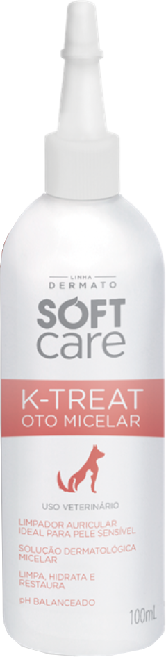 Limpador Auricular Micelar Soft Care K-Treat - 100 mL
