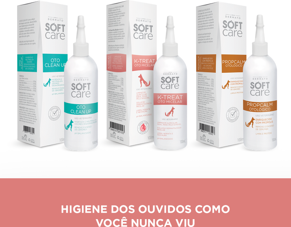 Limpador Auricular Micelar Soft Care K-Treat - 100 mL
