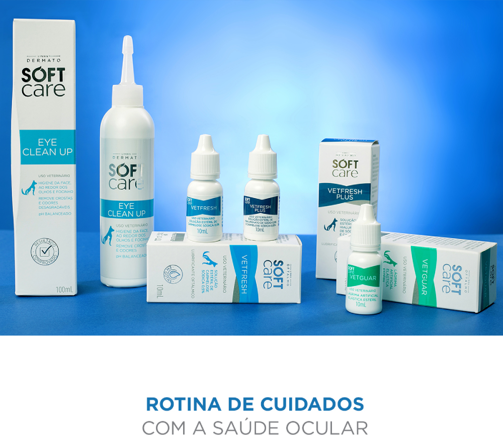 Solução Oftalmológica Soft Care Vetfresh - 10 mL
