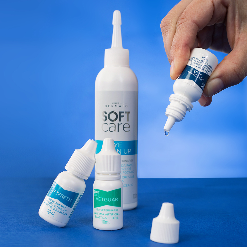 Solução Oftalmológica Soft Care Vetfresh Plus - 10 mL