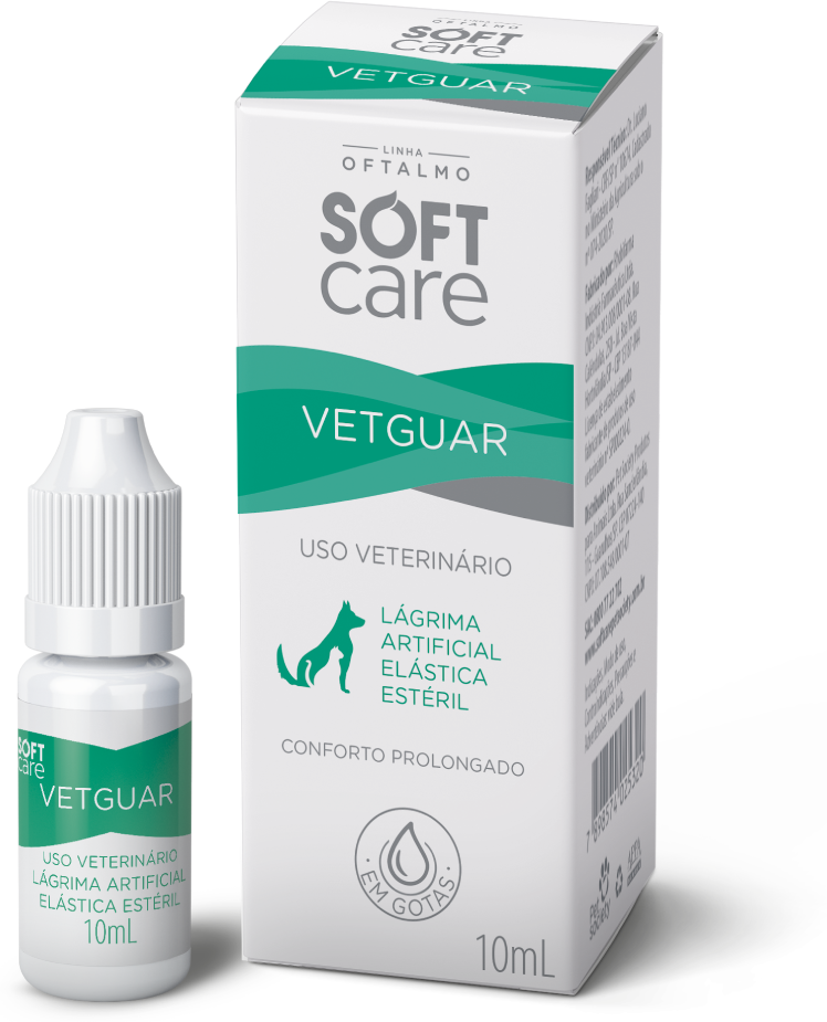 Lubrificante Oftálmico Soft Care Vetguar - 10 mL