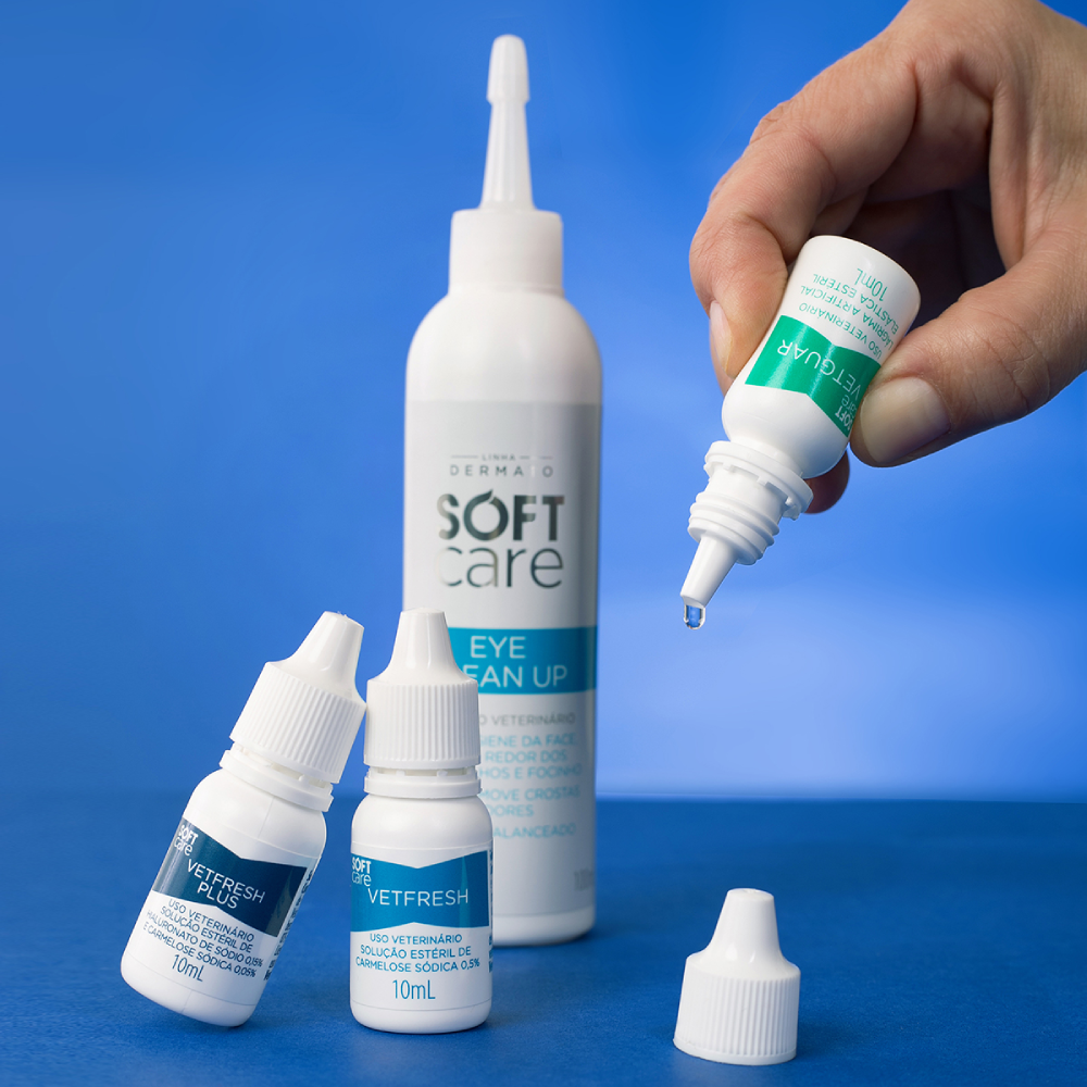 Lubrificante Oftálmico Soft Care Vetguar - 10 mL