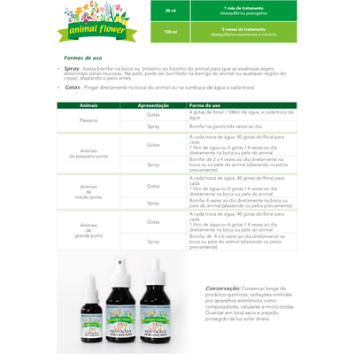 Floral Animal Flower Spray Alegria
