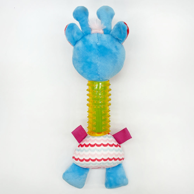 Brinquedo Pelúcia Pingo Girafa Silicone