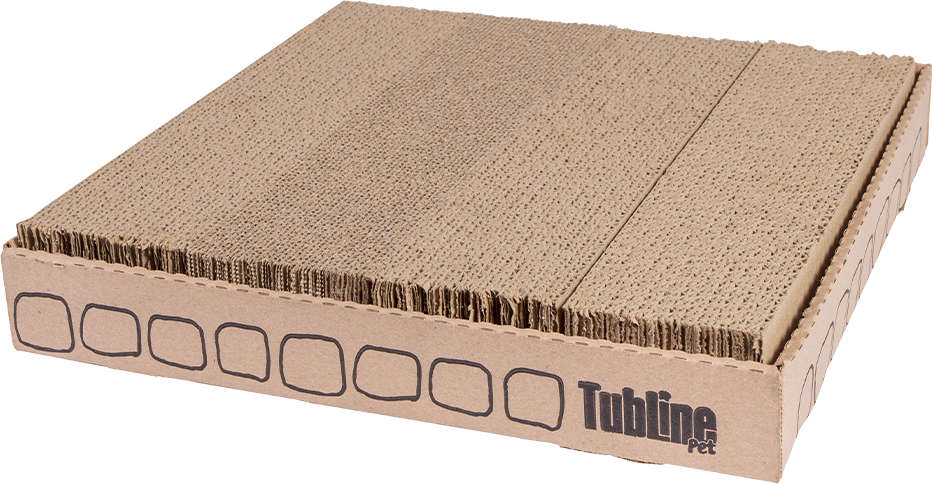 Brinquedo Arranhador de Papelão para Gatos - Tam. P