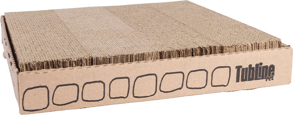 Brinquedo Arranhador de Papelão para Gatos - Tam. P