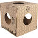 Brinquedo Cubo de Papelão para Gatos