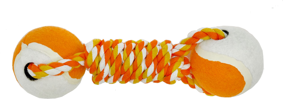 Brinquedo Bola Corda Doble Coral - Tam. Único