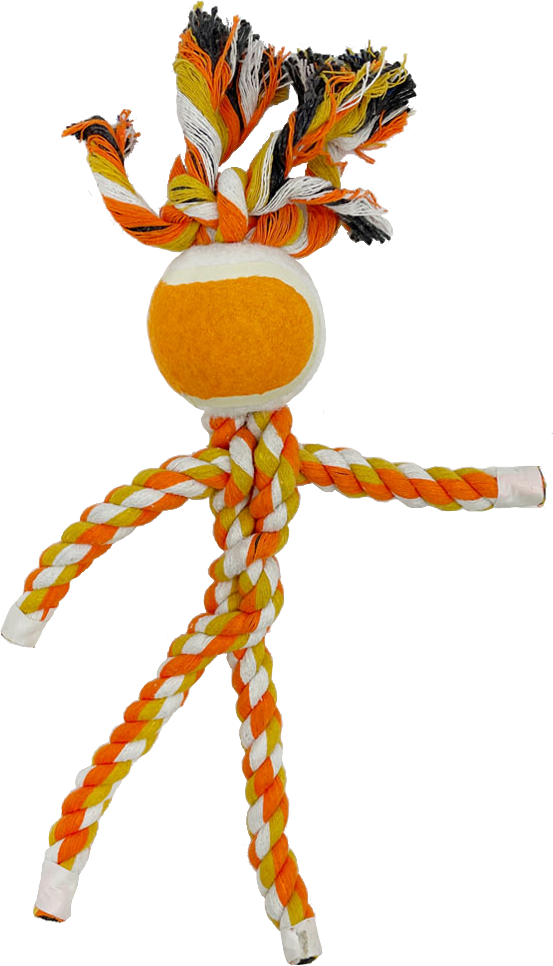 Brinquedo Bola Corda Neno Coral - Tam. Único