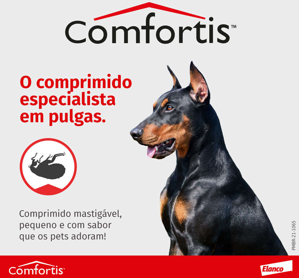 Antipulgas Comfortis 810 mg para Cães de 18 a 27Kg - 3 Comprimidos
