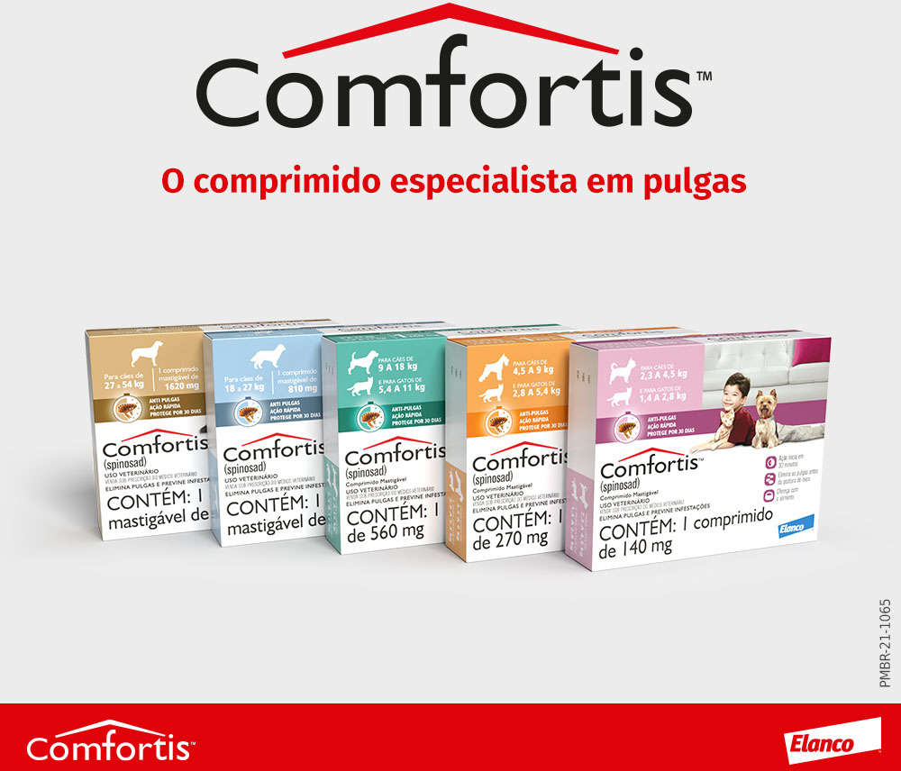 Antipulgas Comfortis 810 mg para Cães de 18 a 27Kg - 3 Comprimidos