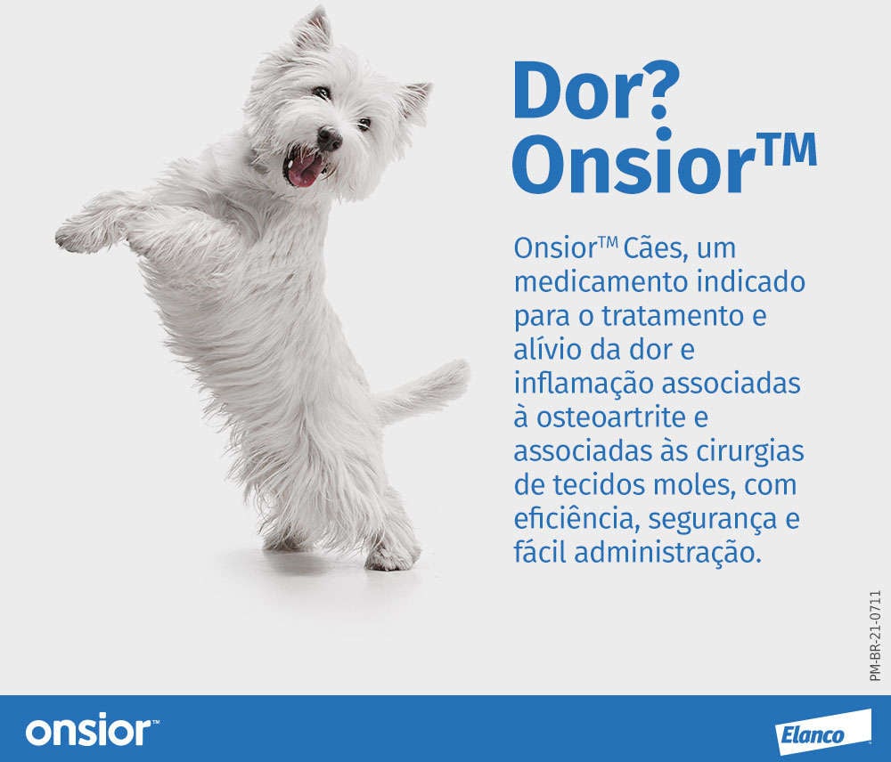 Anti-inflamatórios Elanco Onsior para Cães de 10 a 20Kg - 20 mg