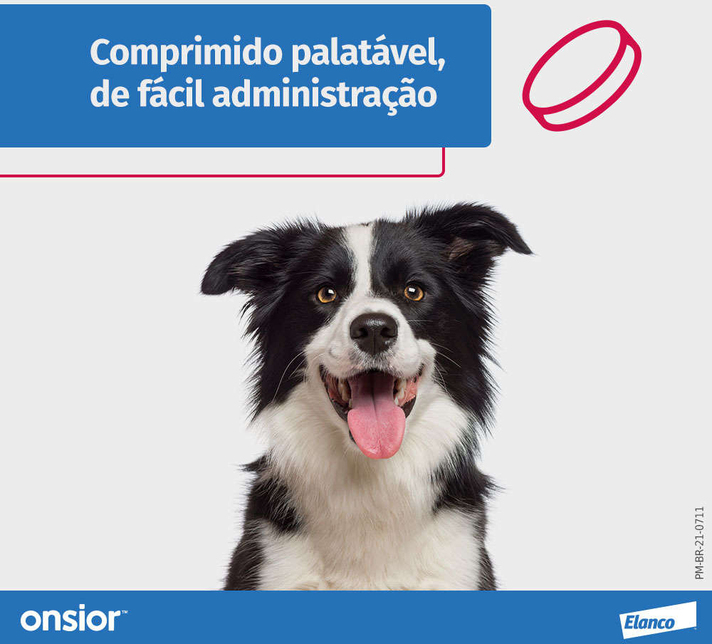 Anti-inflamatórios Elanco Onsior para Cães de 10 a 20Kg - 20 mg