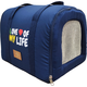 Bolsa de Tranporte Fechado Love Of My Life Marinho