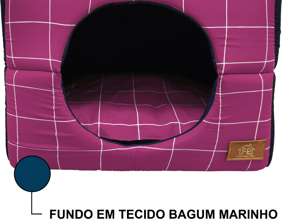 Cama Iglu Exclusive Vinho - Tam. M