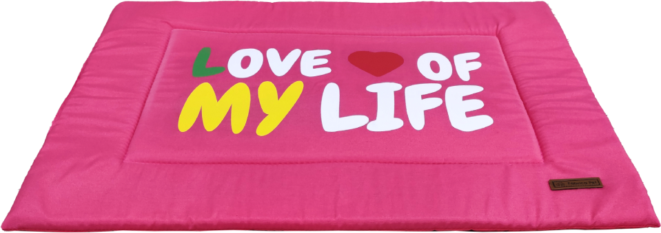 Jogo Americano Love Of My Life Melancia - Tam. Único