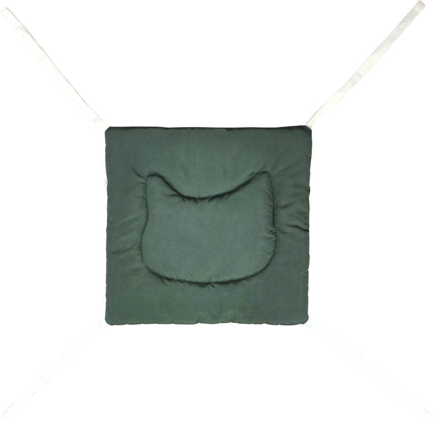 Rede Vintage Verde para Gatos - Tam. Único