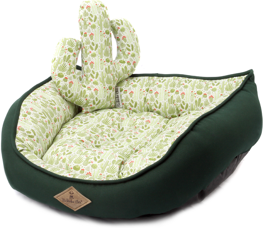 Cama Cactos Verde - Tam. P