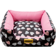 Cama Luppet Quadrada Preto Coração