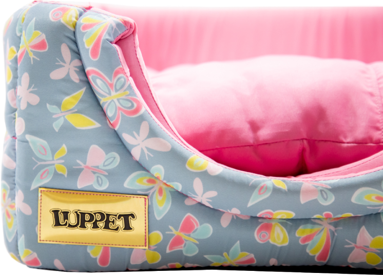 Cama Luppet Iglu 2 em 1 Begonia Borboleta - Tam. G