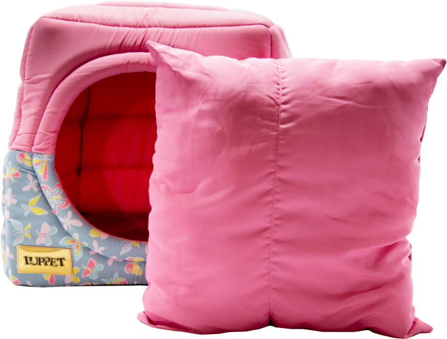 Cama Luppet Iglu 2 em 1 Begonia Borboleta - Tam. G