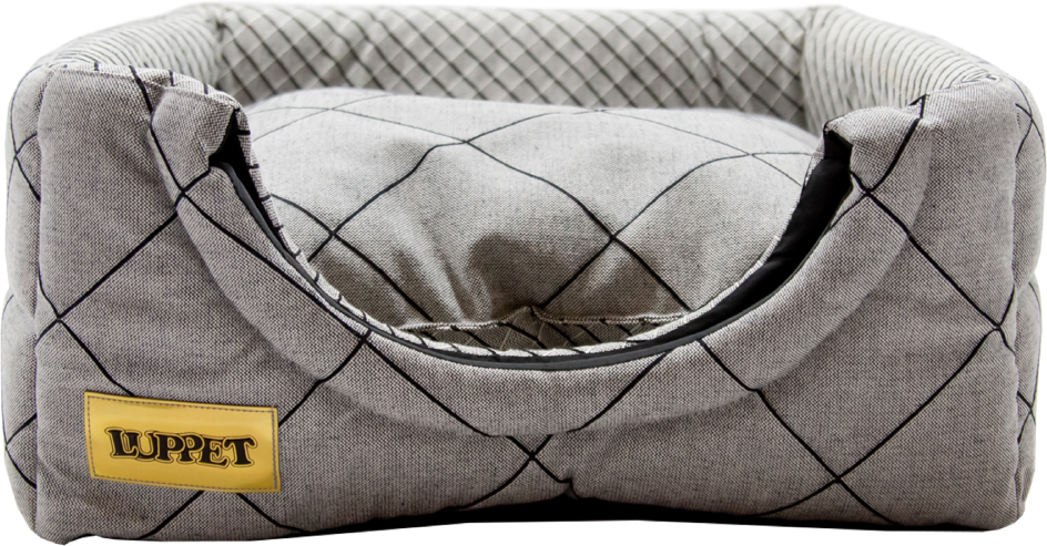 Cama Luppet Iglu 2 em 1 Preto Jacquart - Tam. G
