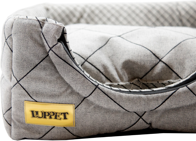 Cama Luppet Iglu 2 em 1 Preto Jacquart - Tam. G