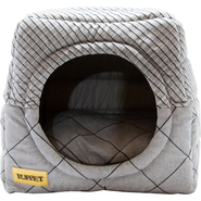 Cama Luppet Iglu 2 em 1 Preto Jacquart - Tam. G