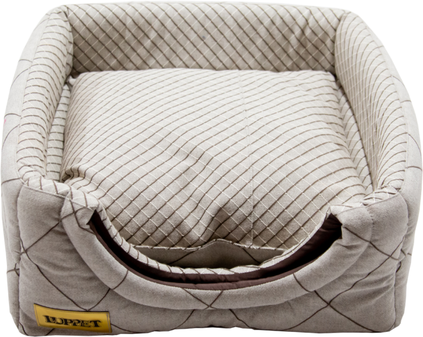 Cama Luppet Iglu 2 em 1 Marrom Jacquart - Tam. M