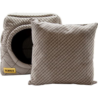 Cama Luppet Iglu 2 em 1 Marrom Jacquart