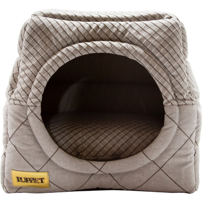 Cama Luppet Iglu 2 em 1 Marrom Jacquart