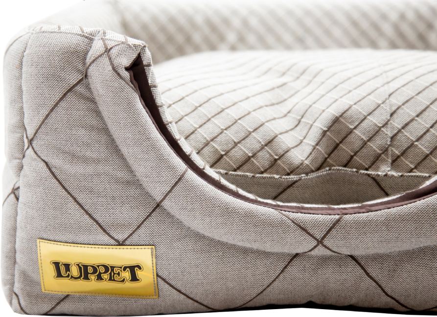 Cama Luppet Iglu 2 em 1 Marrom Jacquart - Tam. M