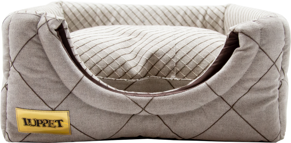 Cama Luppet Iglu 2 em 1 Marrom Jacquart - Tam. M