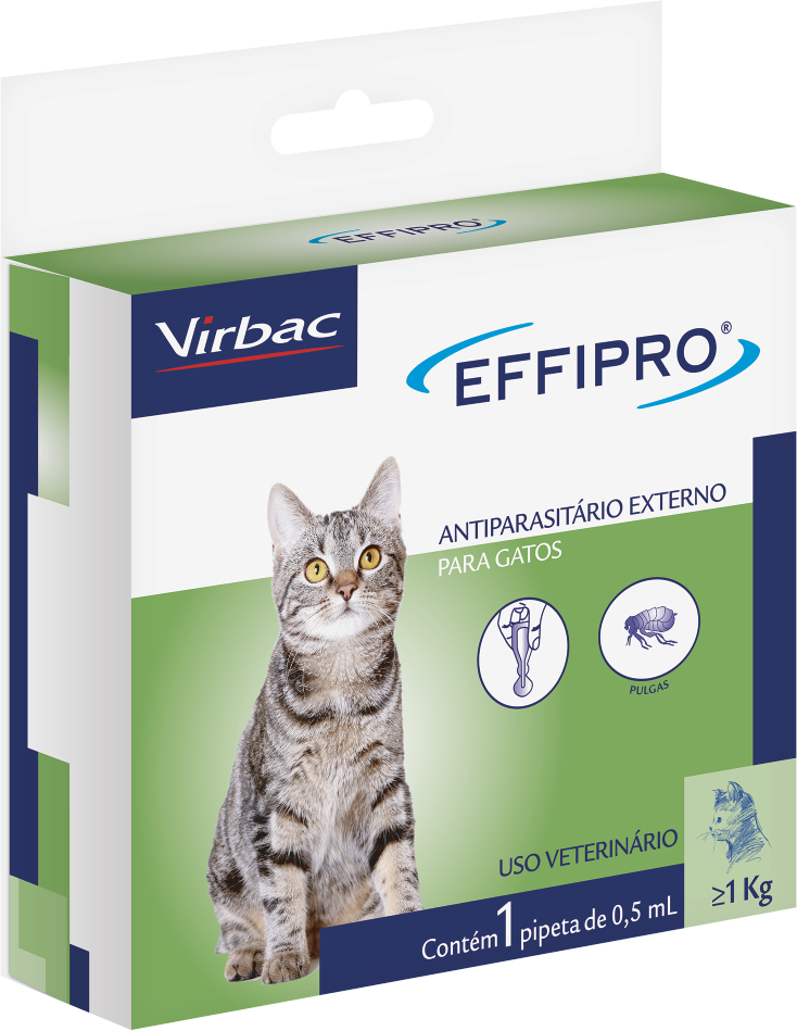 Antipulgas Effipro 50 mg para Gatos - 1 Pipeta