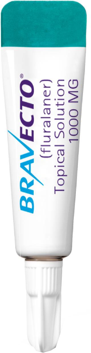 Antipulgas e Carrapatos Bravecto Transdermal 1000 mg para Cães de 20 a 40Kg - 1 Pipeta
