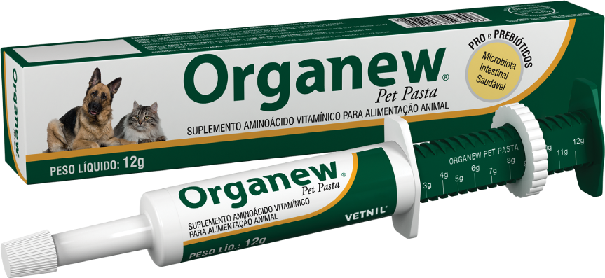 Suplemento Vitamínico Organew Forte Probiótico + Prebiótico Pasta - 12 g