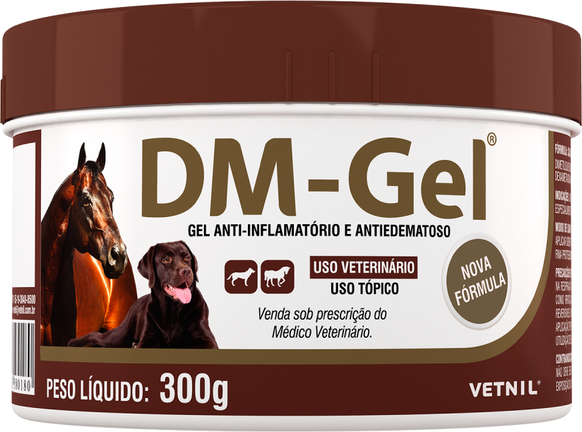 Anti-inflamatório Vetnil Dm Gel - 300gr
