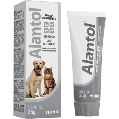 Pomada Vetnil Cicatrizante Vetnil Alantol