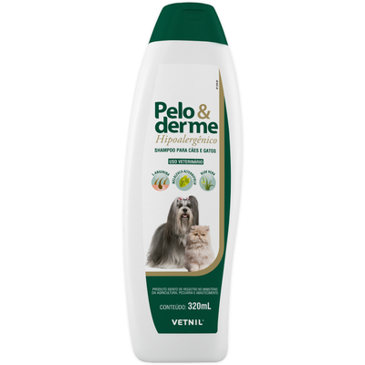 Shampoo Vetnil Pelo & Derme Hipoalergênico - 320 mL