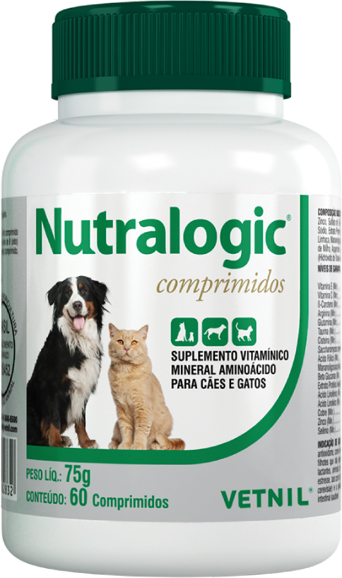 Suplemento Vetnil Nutralogic - 60 Comprimidos