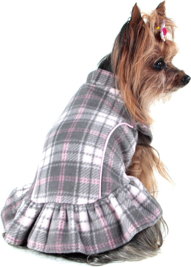 Vestido Soft Xadrez - Tam. 02