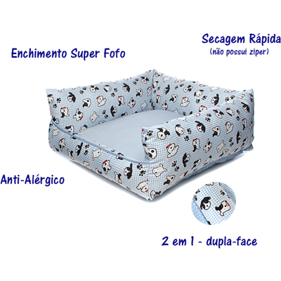 Cama Baby Dog Azul