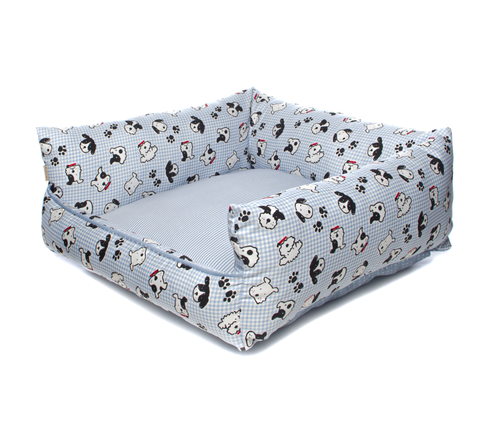 Cama Baby Dog Azul - Tam. GG